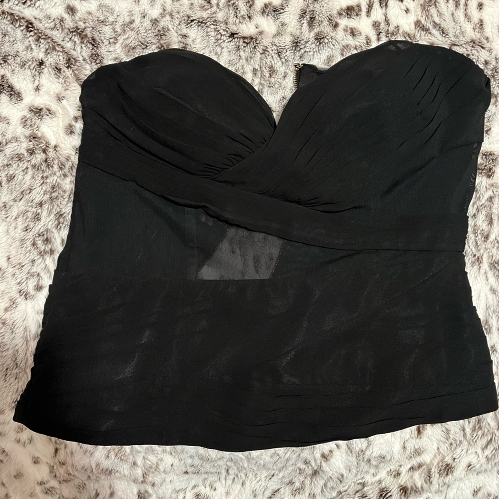 Black Bebe corset